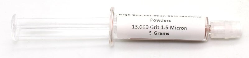 T-MAX 1.5 Micron 50% Concentration 12,000 Grit 5 Gram Diamond Lapping Paste Polishing Compound Syringe Mirror Finish for Jewelry, Metal, Ring, Gemstone, Glass, Coin - Image 2